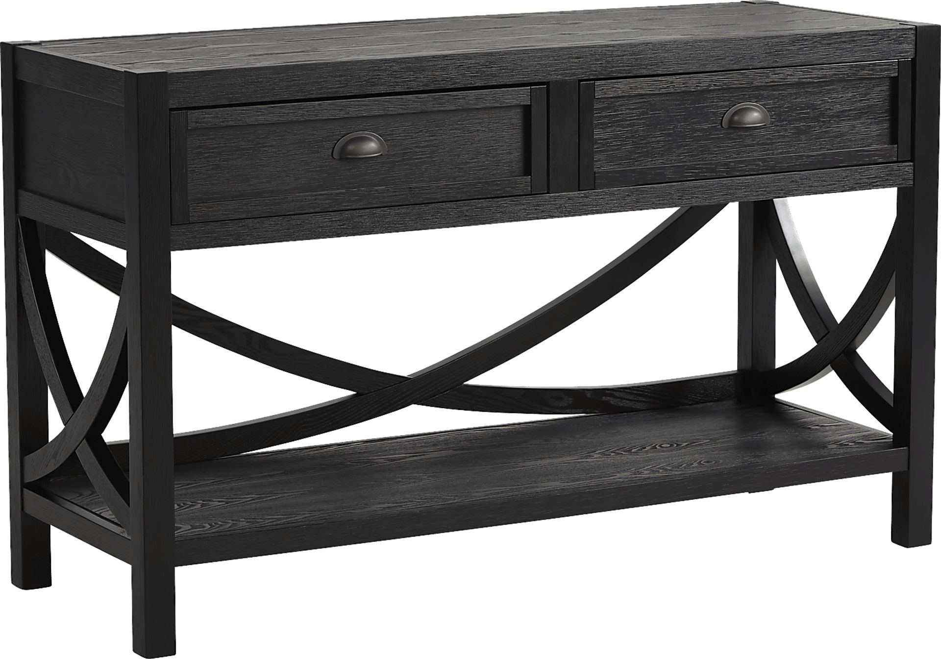 Abner Black Sofa Table - Image 3