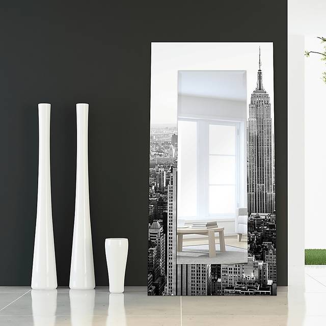 Above The City Gray Mirror - Thumbnail - Image 3