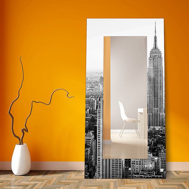 Above The City Gray Mirror - Thumbnail - Image 4