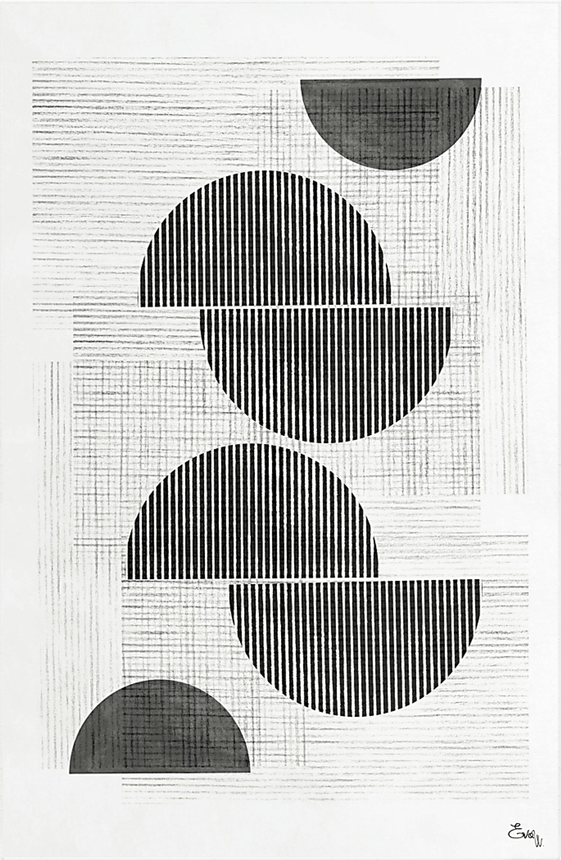 Aboville White 5' x 7'7 Rug