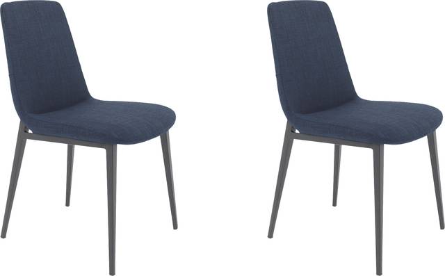 Aboyne Blue Side Chair, Set of 2 - Thumbnail - Image 1