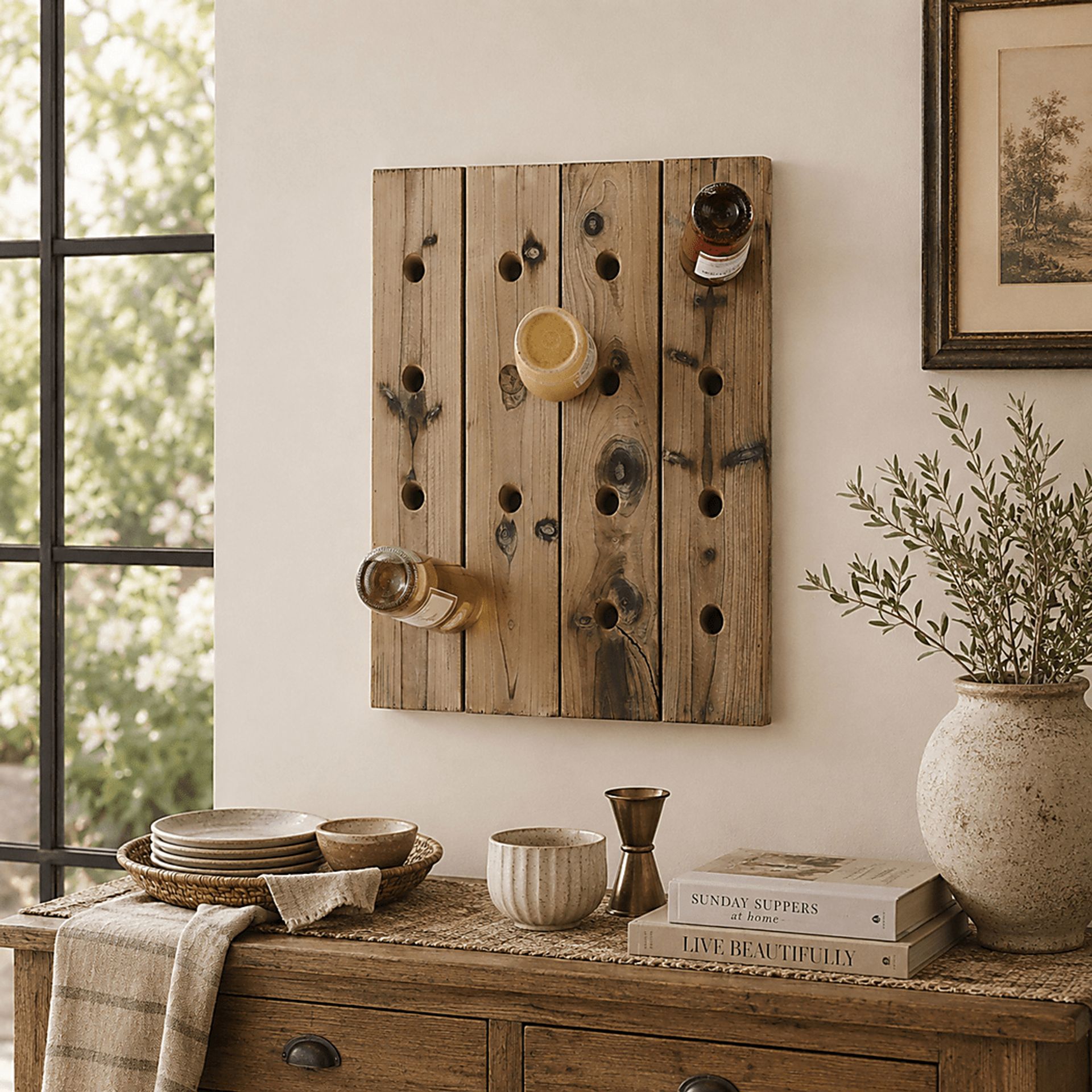 Abrahan Brown Wall Decor - Image 2