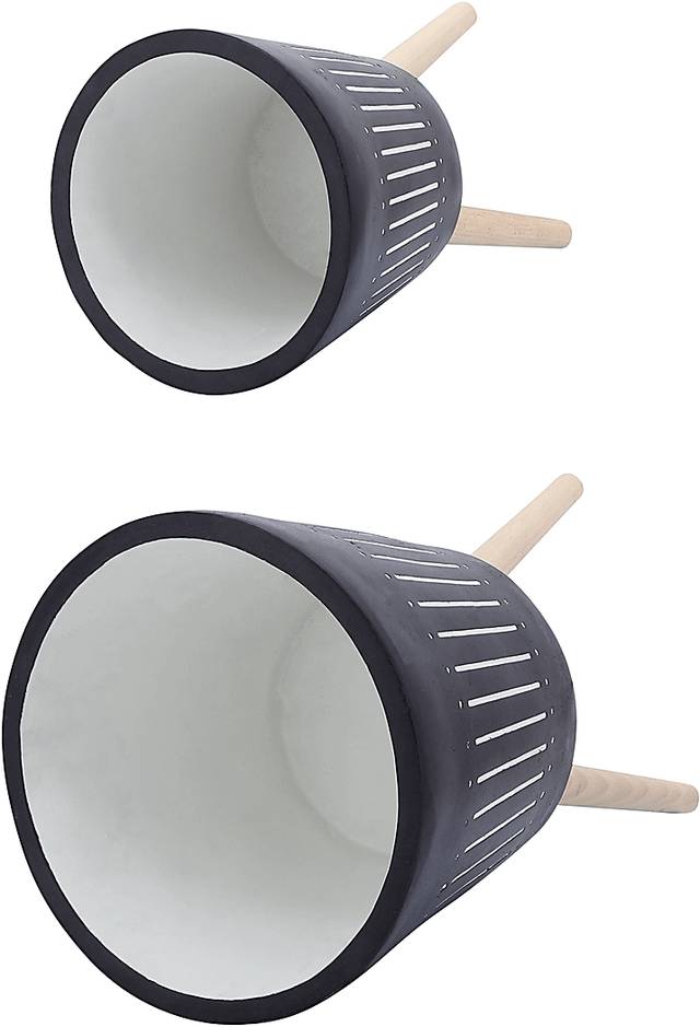 Abrell Blue Planter, Set of 2 - Thumbnail - Image 5