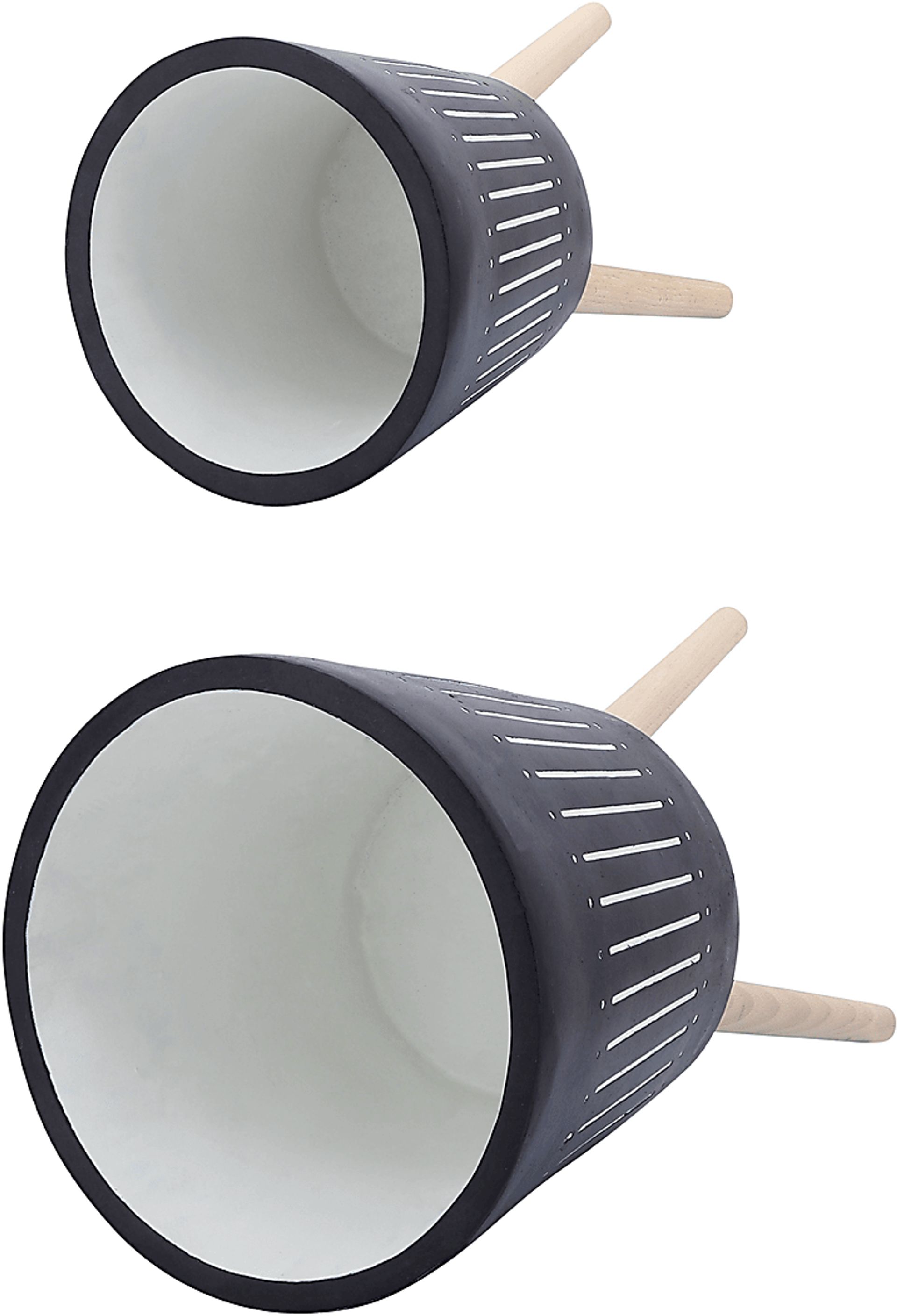 Abrell Blue Planter, Set of 2 - Image 5
