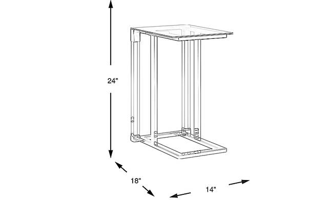 Dimension Image. Please refer to the Dimension Tab on this page for dimension details.