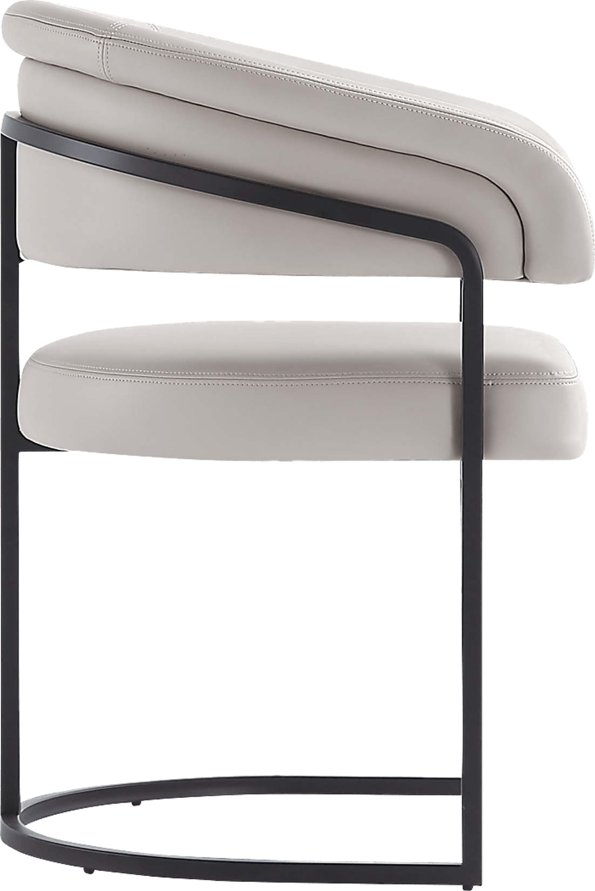 Absalom Light Gray Arm Chair - Image 3
