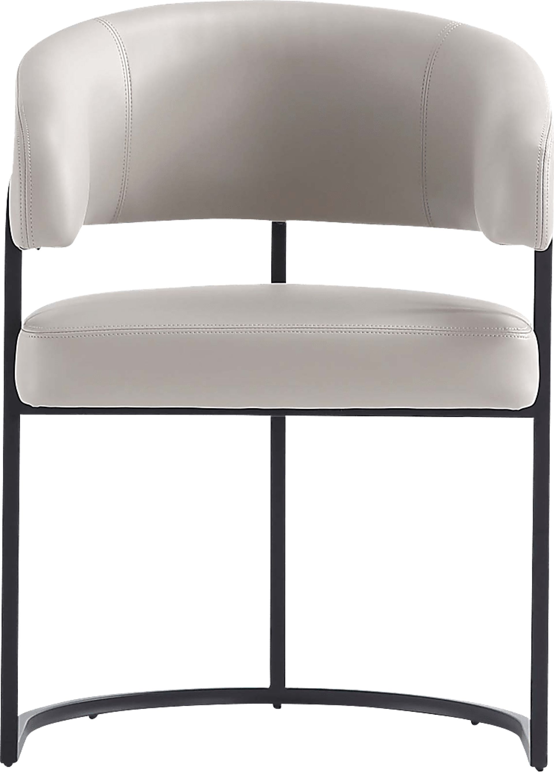 Absalom Light Gray Arm Chair - Image 7