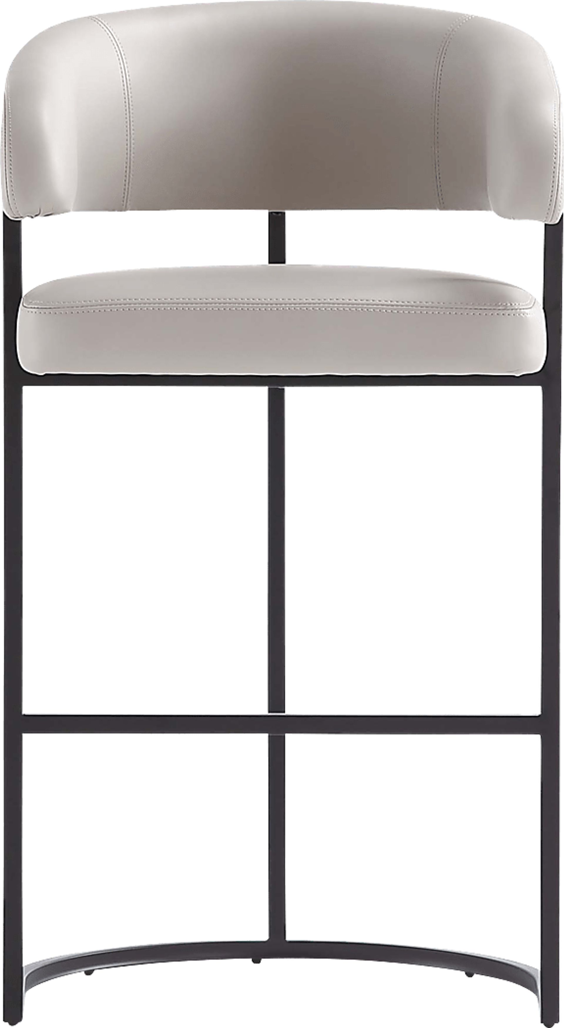 Absalom Light Gray Barstool - Image 4