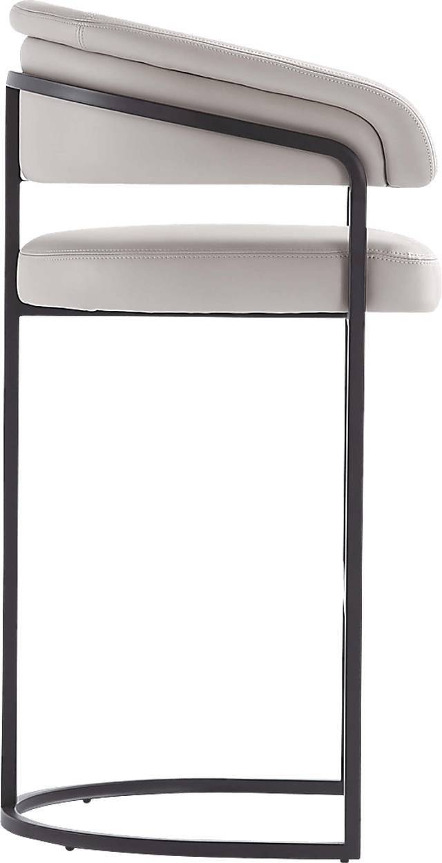 Absalom Light Gray Barstool - Thumbnail - Image 5