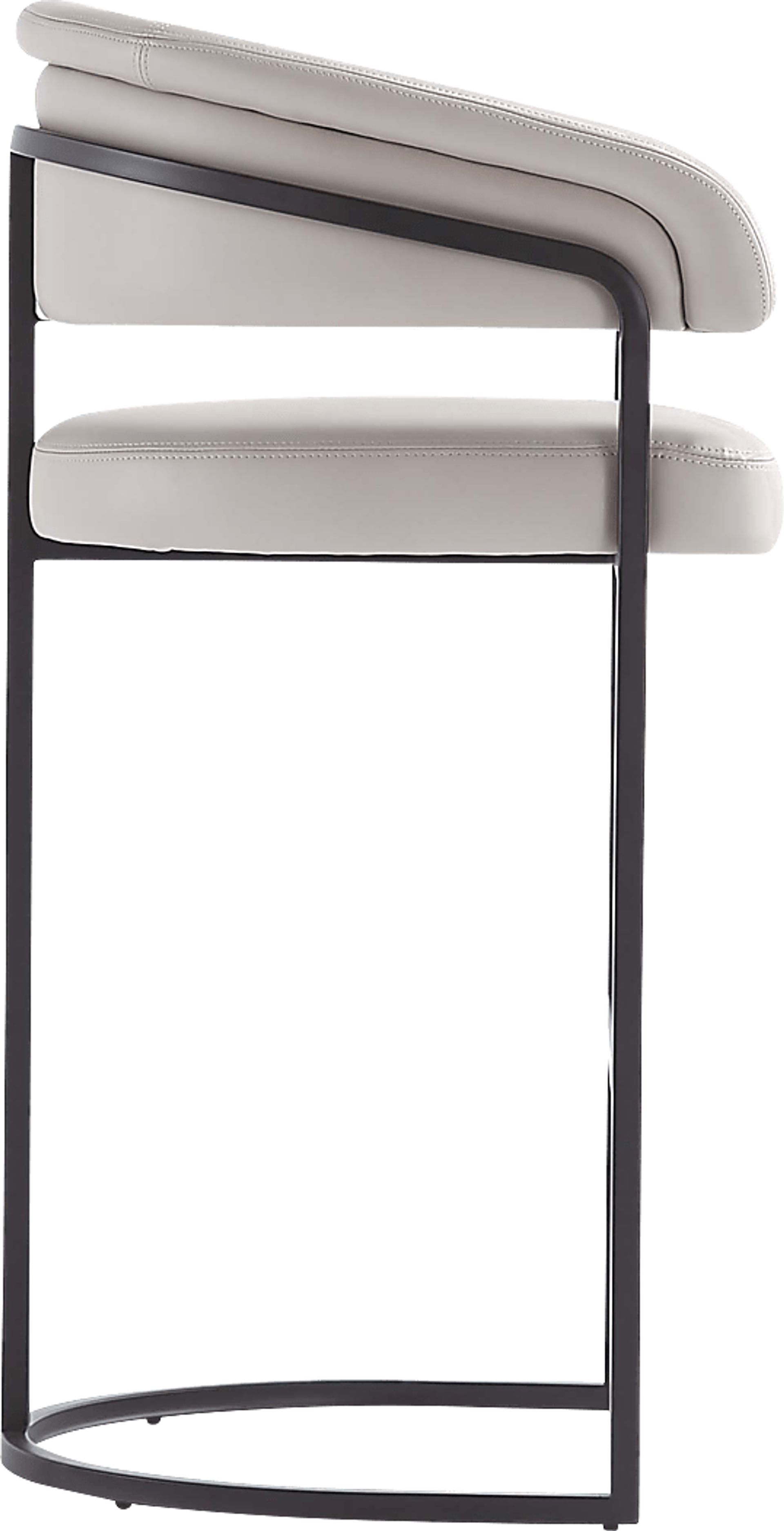 Absalom Light Gray Barstool - Image 5