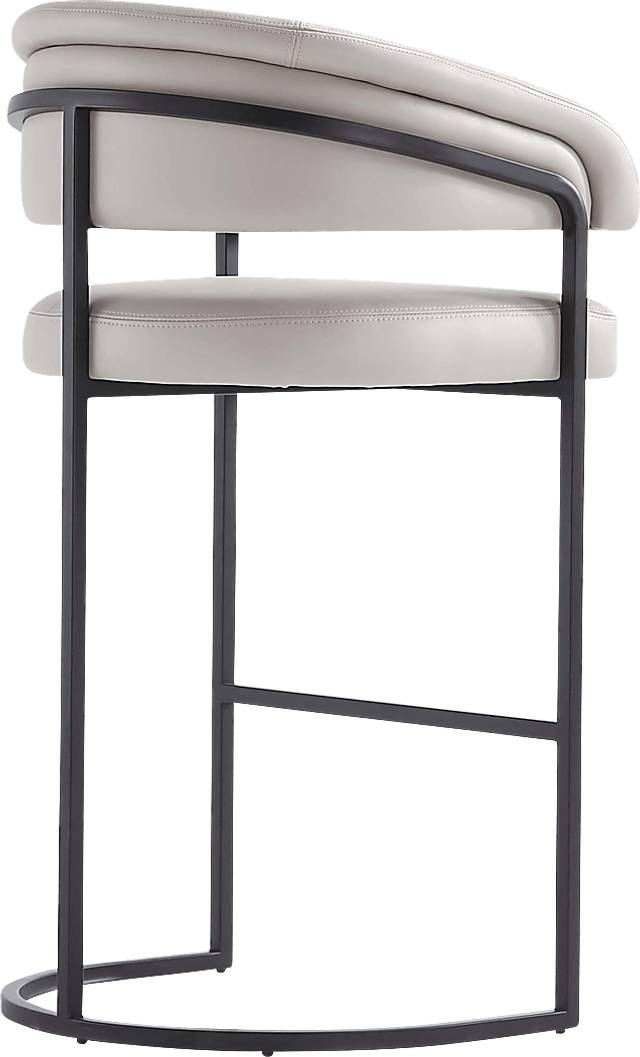 Absalom Light Gray Barstool - Thumbnail - Image 6
