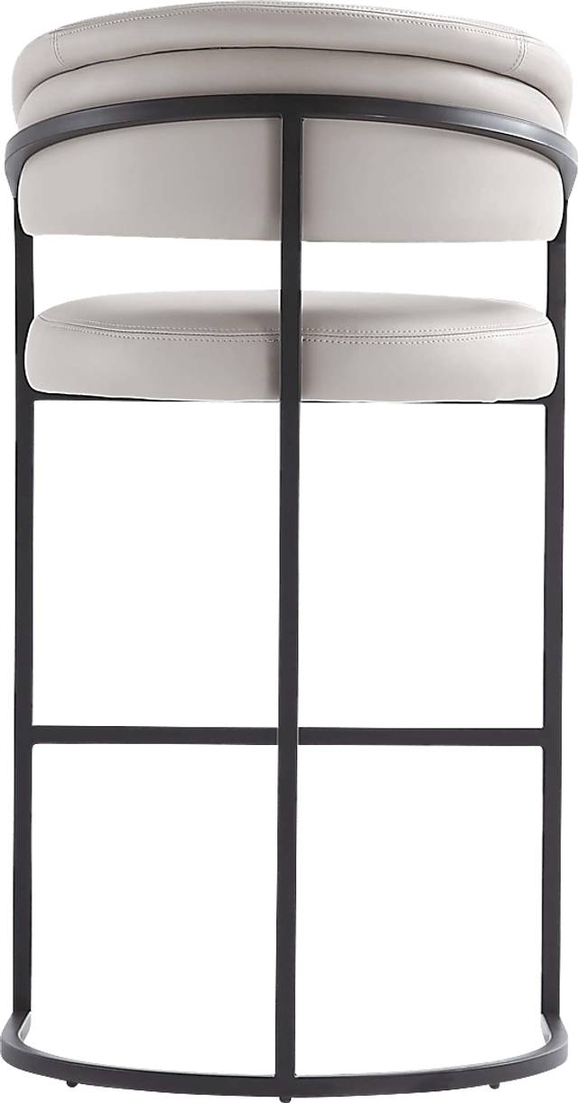 Absalom Light Gray Barstool - Thumbnail - Image 7