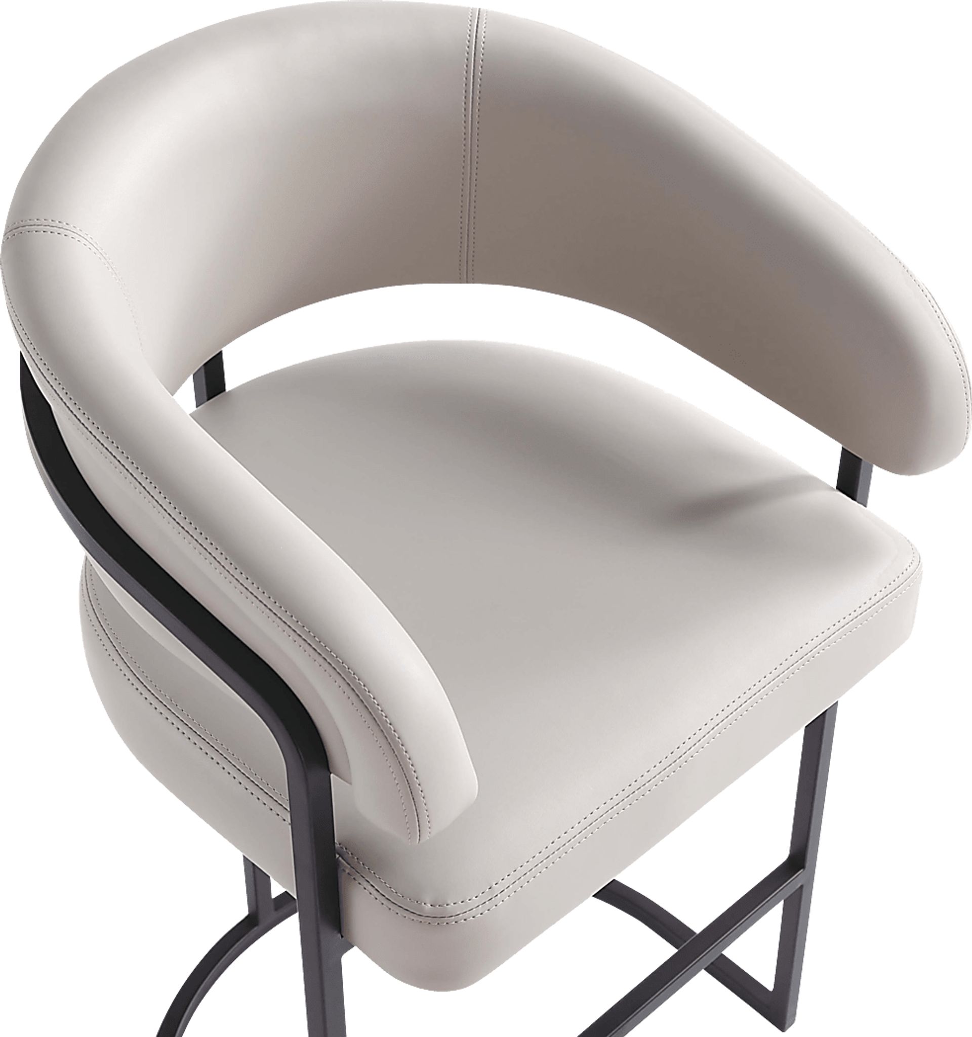 Absalom Light Gray Counter Height Stool - Image 4