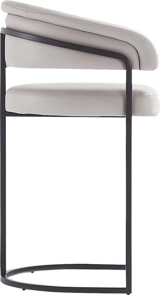 Absalom Light Gray Counter Height Stool - Thumbnail - Image 6
