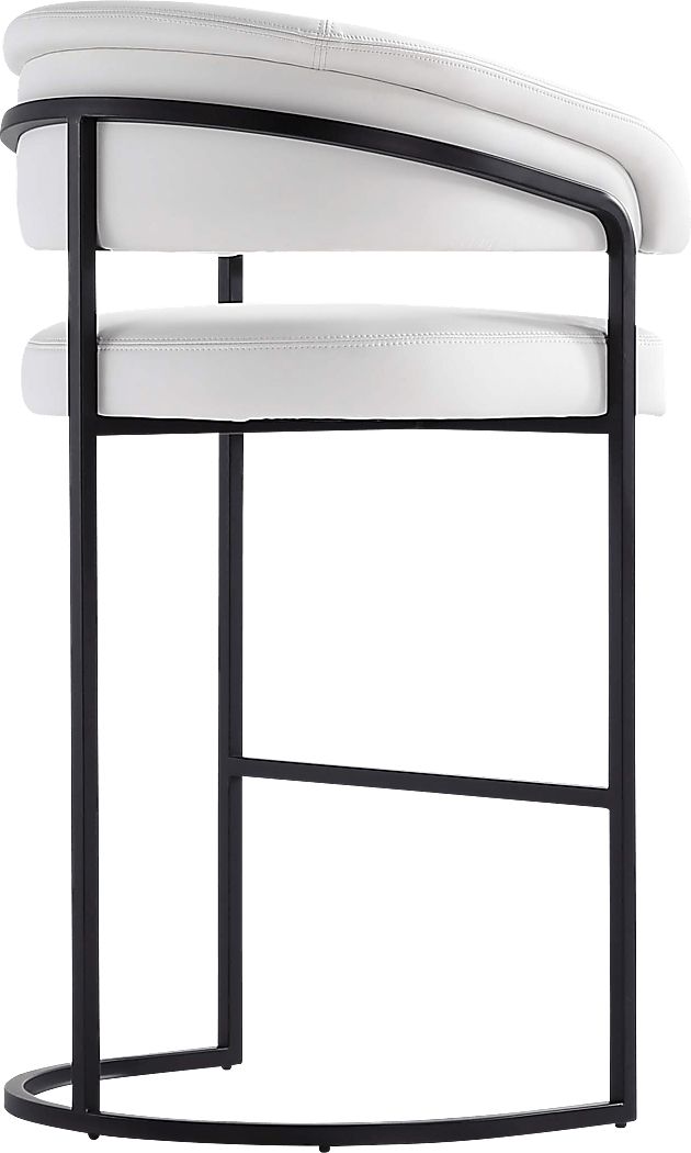 Absalom White Barstool - Thumbnail 5