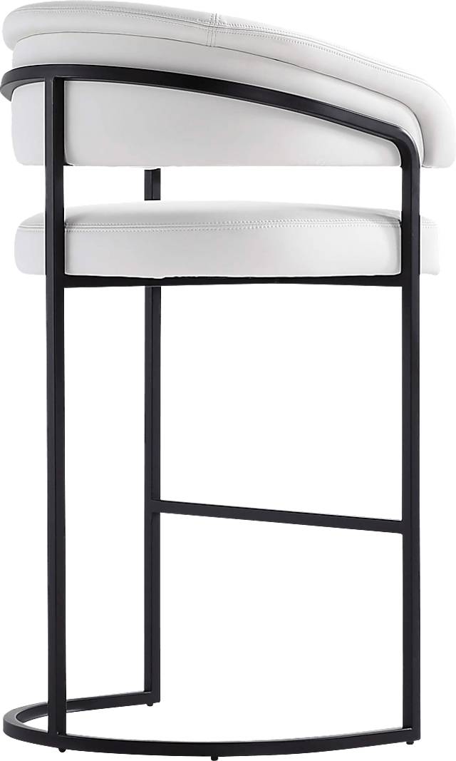 Absalom White Barstool - Thumbnail - Image 7