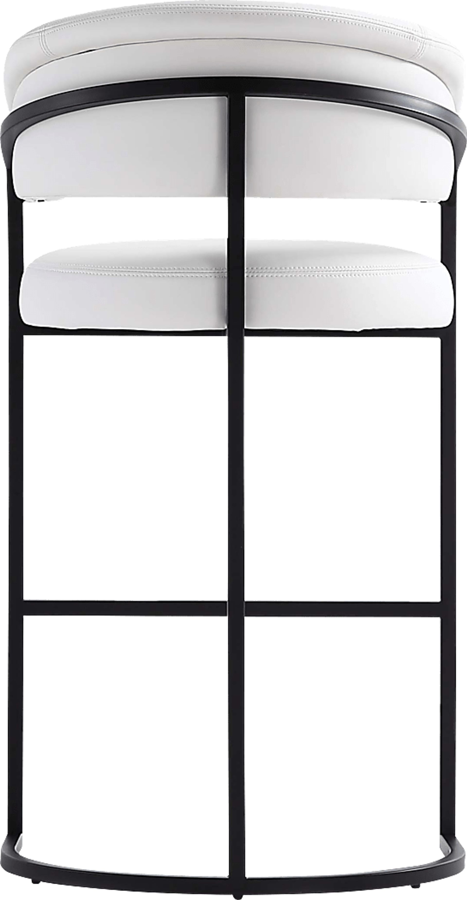 Absalom White Barstool - Image 8