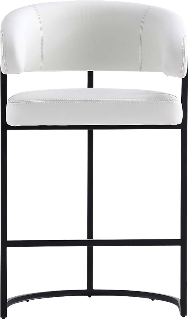 Absalom White Counter Height Stool - Thumbnail - Image 6