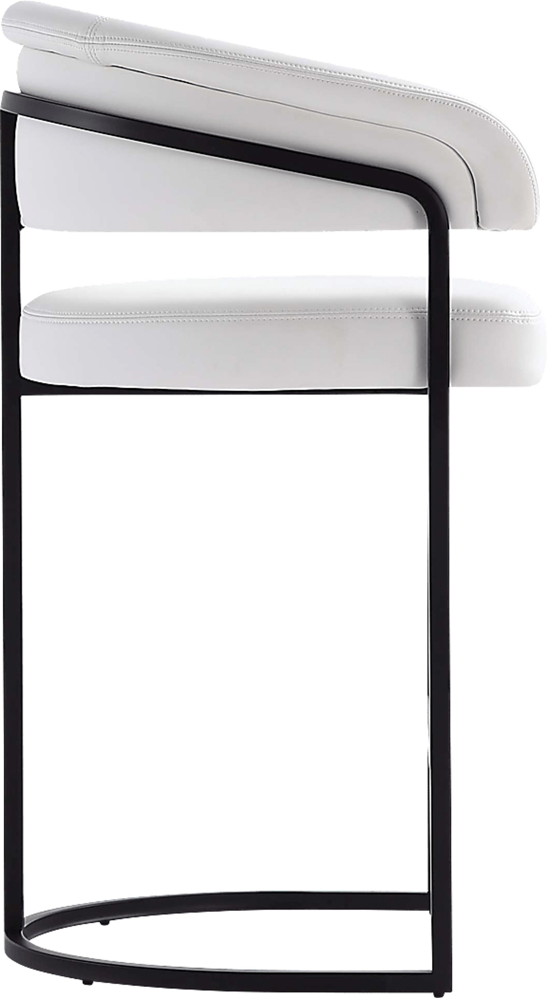 Absalom White Counter Height Stool - Image 7