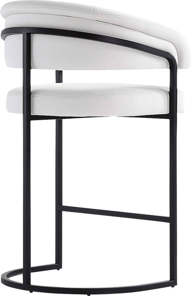 Absalom White Counter Height Stool - Thumbnail - Image 8