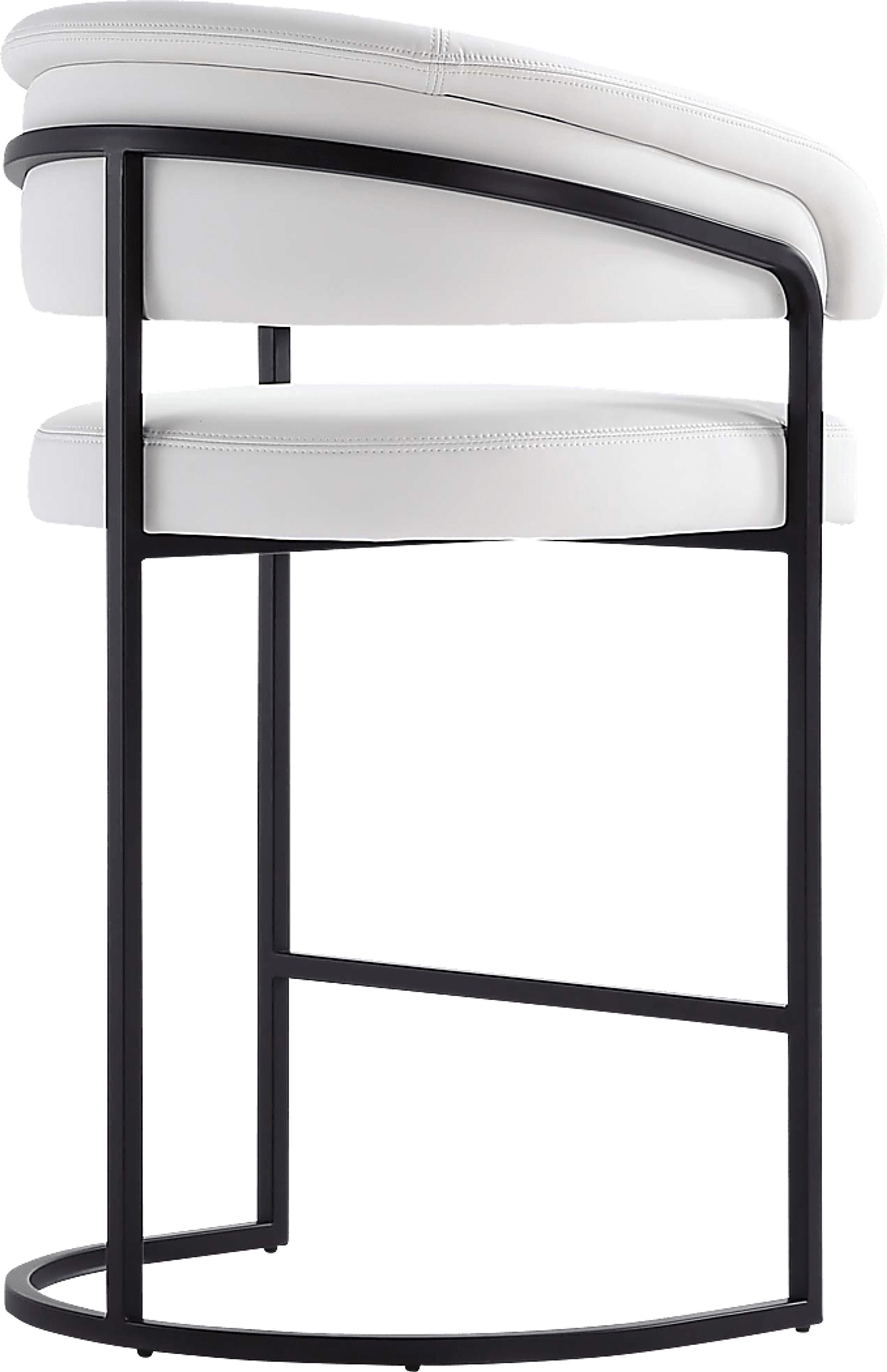 Absalom White Counter Height Stool - Image 8