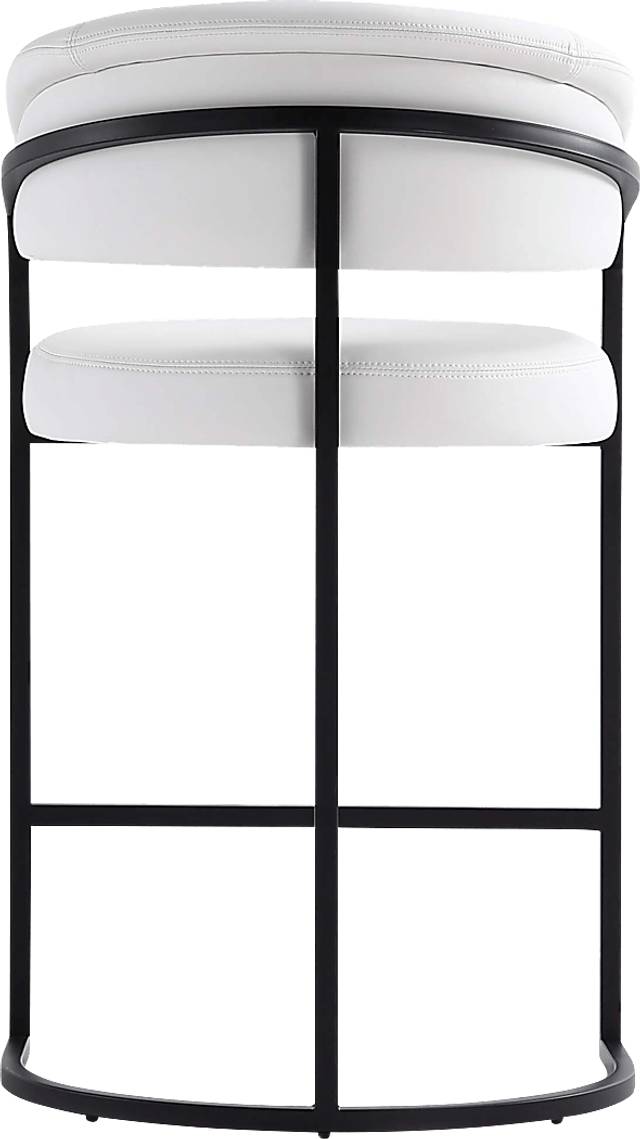 Absalom White Counter Height Stool - Thumbnail - Image 9