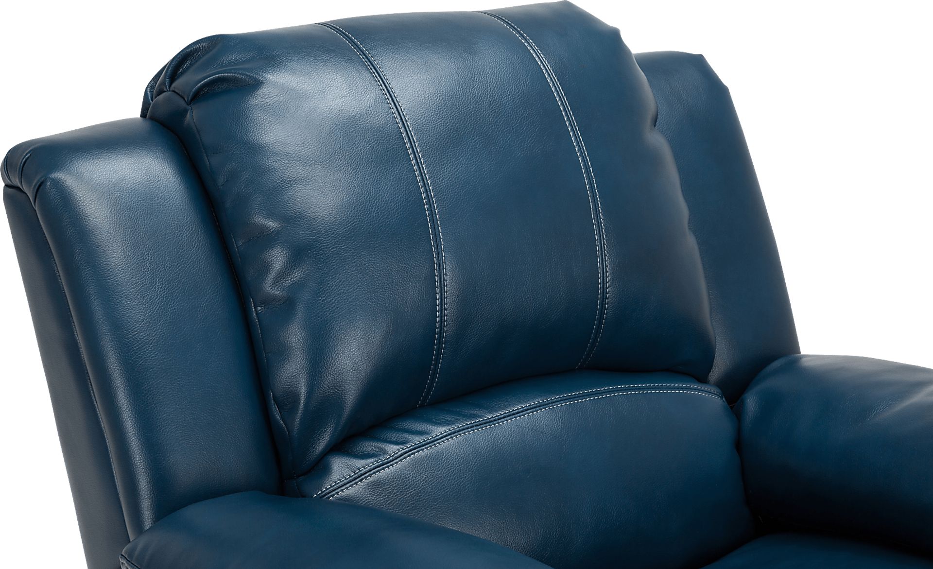 Absecon Blue Rocker Recliner - Image 2