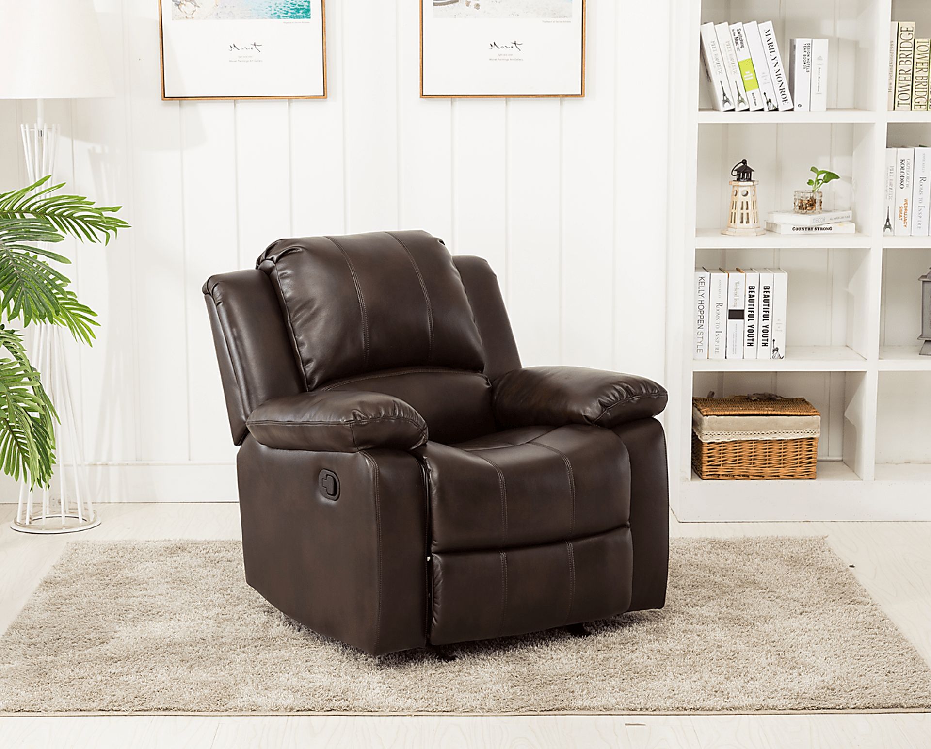 Absecon Brown Rocker Recliner - Image 8