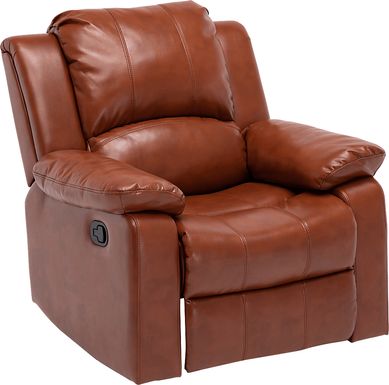 Ercol Noto Caramel Leather Recliner Chair