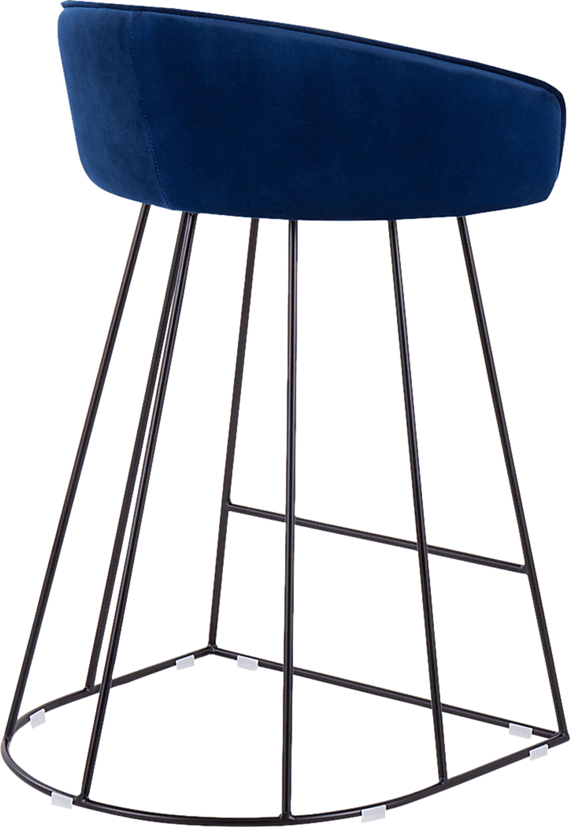 Abston Blue Counter Height Stool Set of 2 - Image 4