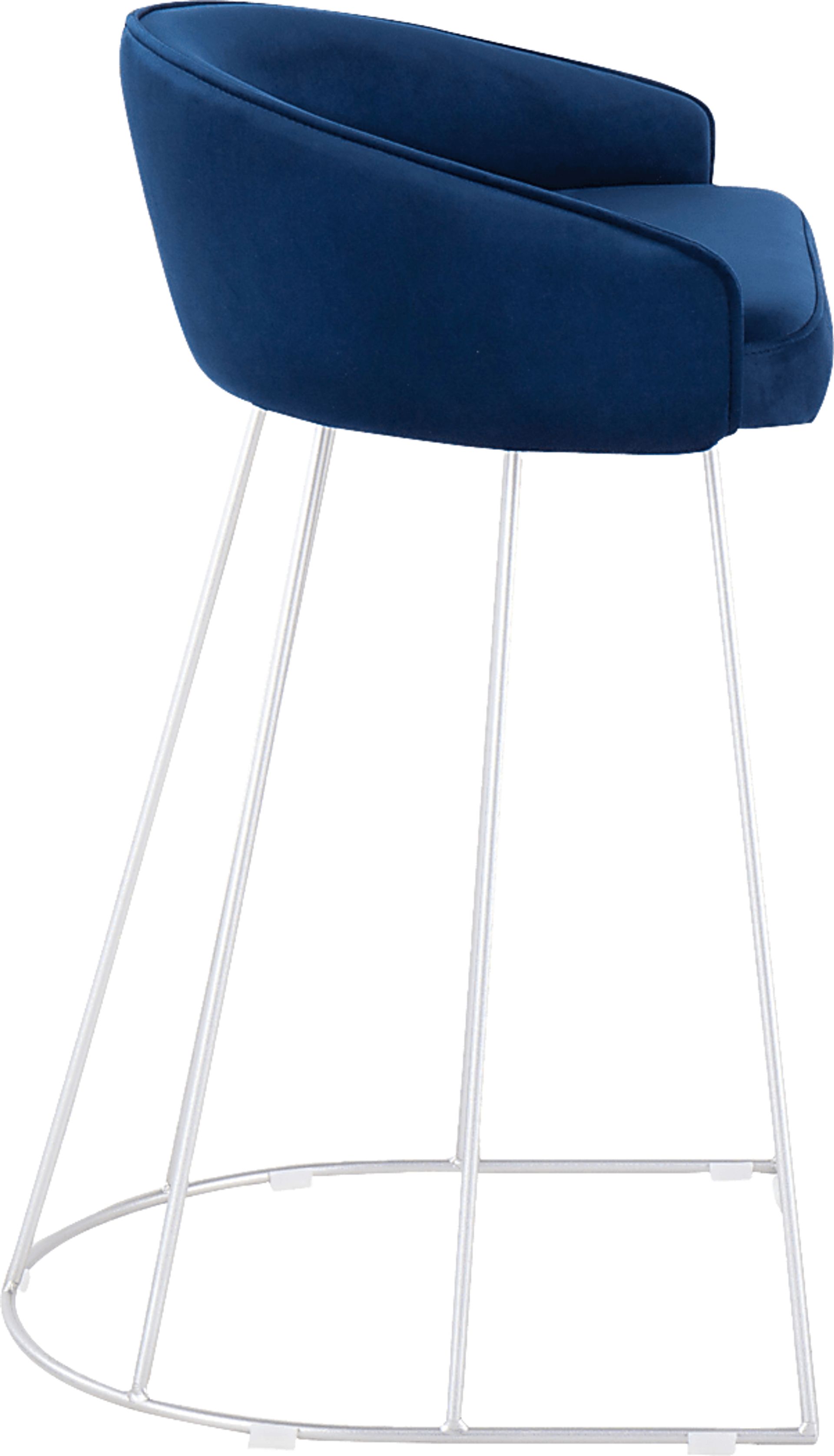 Abston Blue Counter Height Stool Set of 2 - Image 2