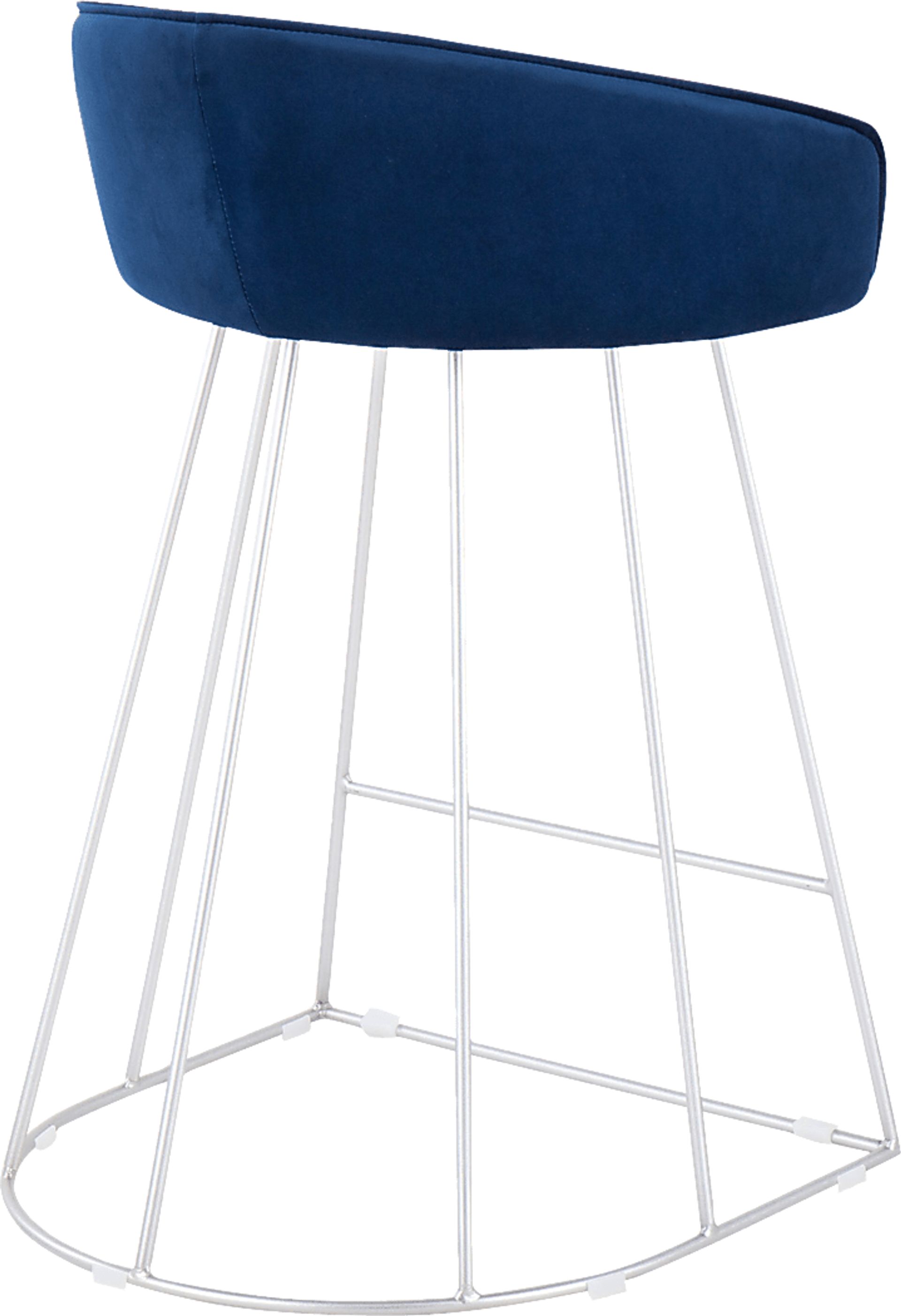 Abston Blue Counter Height Stool Set of 2 - Image 4