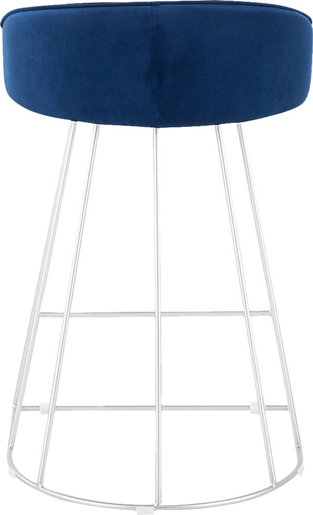 Abston Blue Counter Height Stool Set of 2 - Thumbnail - Image 5
