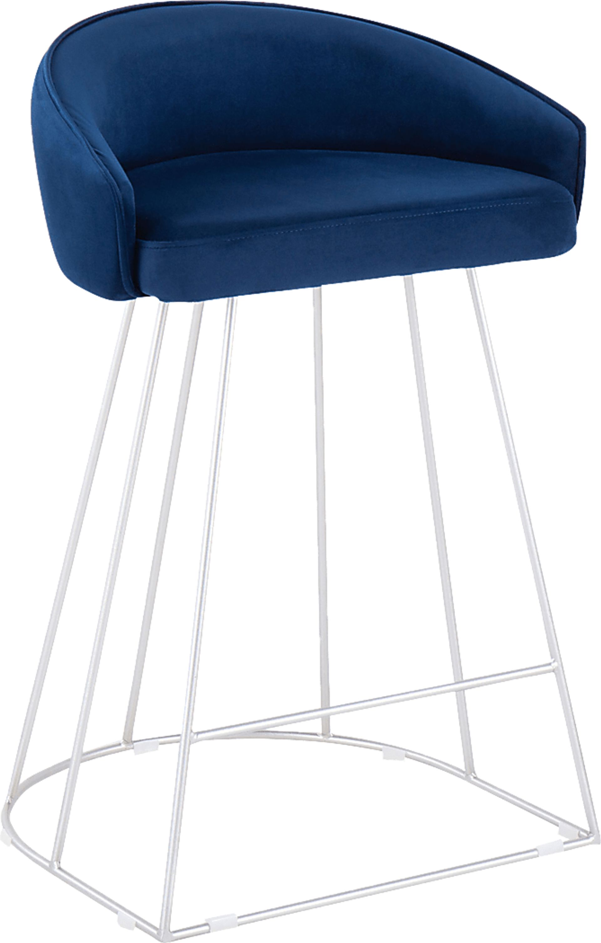 Abston Blue Counter Height Stool Set of 2 - Image 7