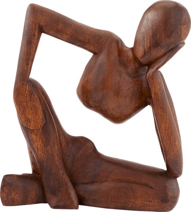 Abstra Mahogany Statue - Thumbnail - Image 1