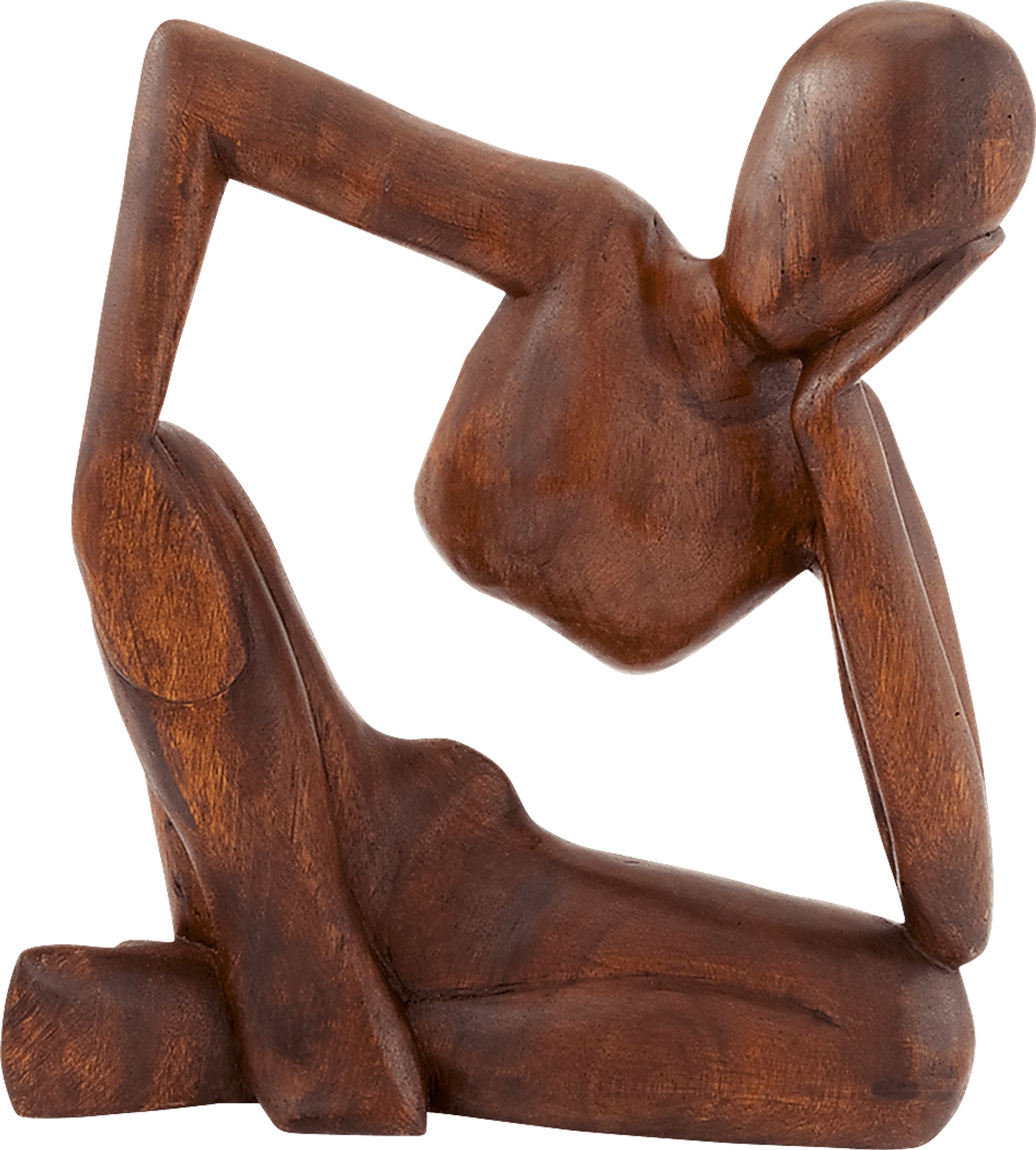 Abstra Mahogany Statue - Image 1