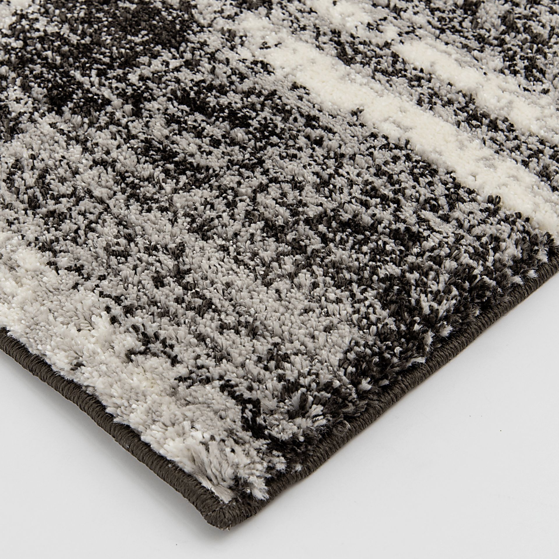 Abstract Dusk Charcoal 7'10 x 9'10 Rug - Image 3