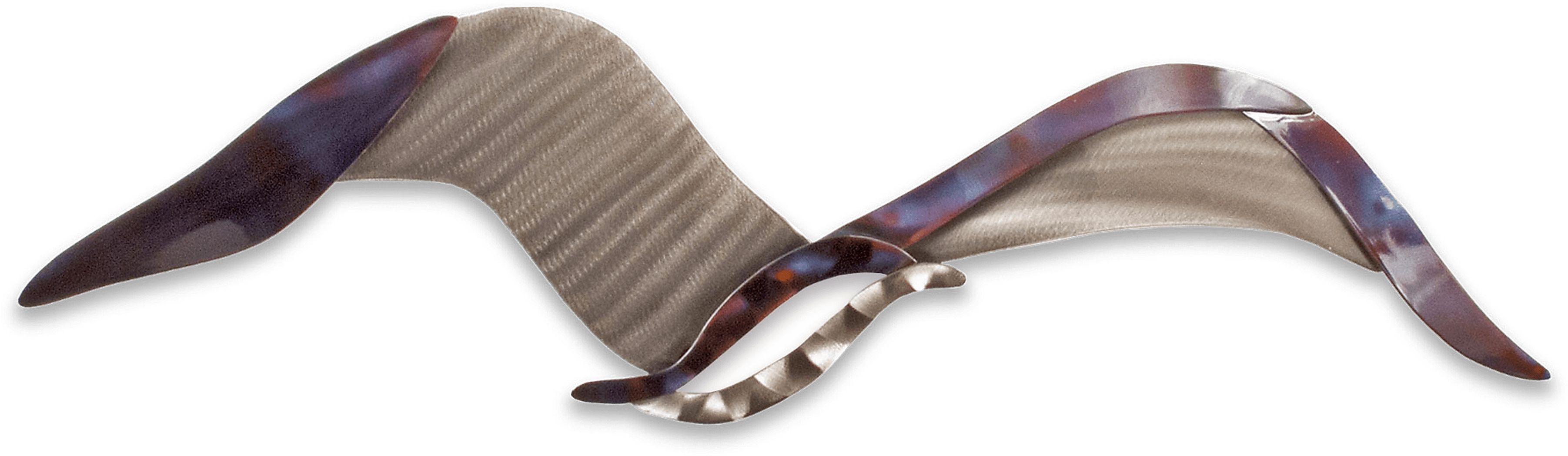 Abstract Seagull II Blue Outdoor Wall Art