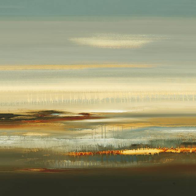 Abstract Sky 5' Square Canvas Artwork - Thumbnail - Image 1