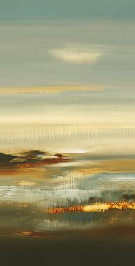 Abstract Sky 7' Long Canvas Artwork