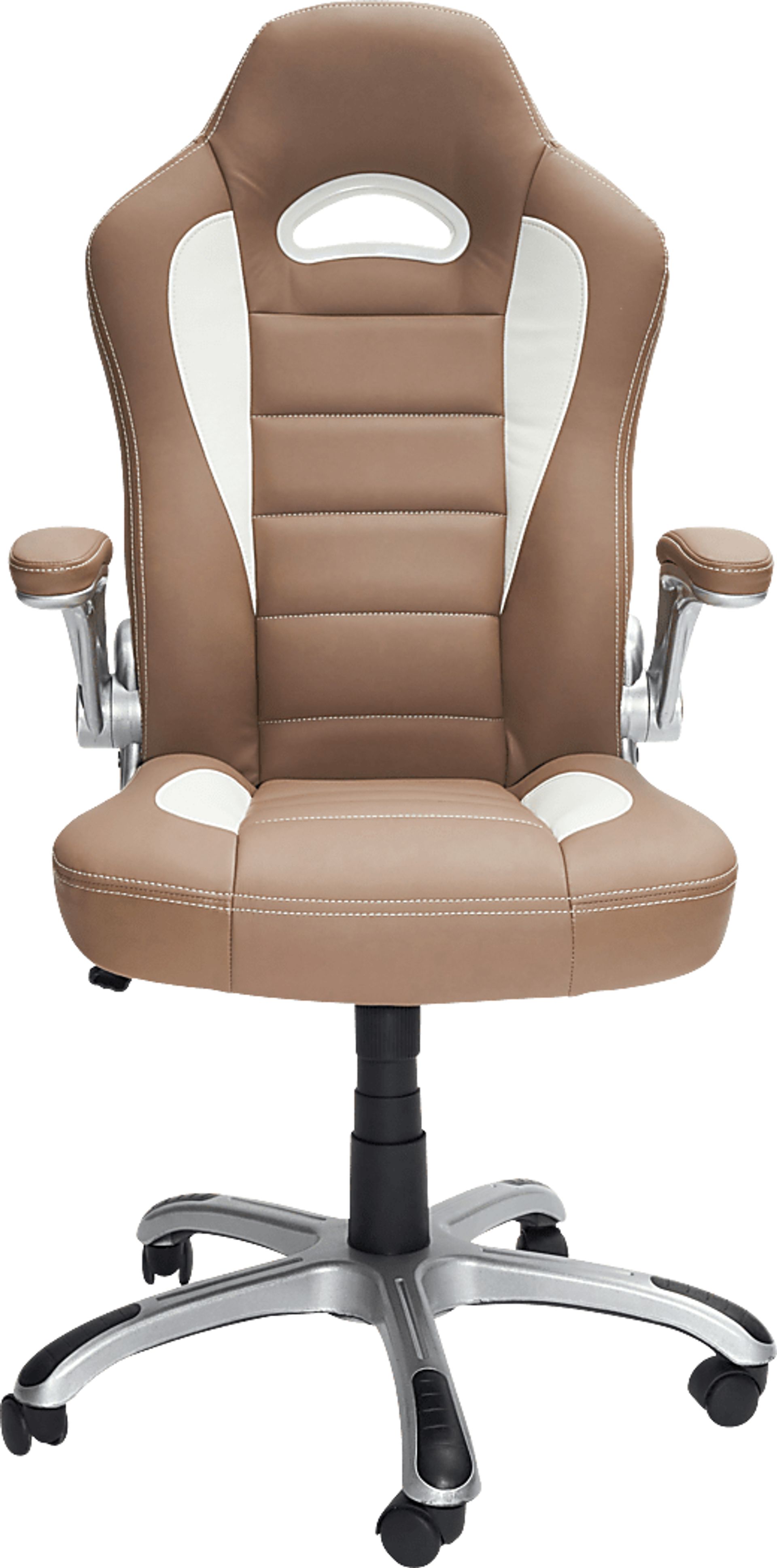 Abubi Brown Office Chair - Image 1