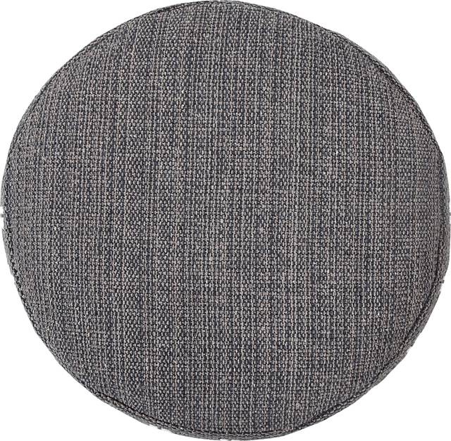 Abumaz Gray/Tan Pouf - Thumbnail - Image 9