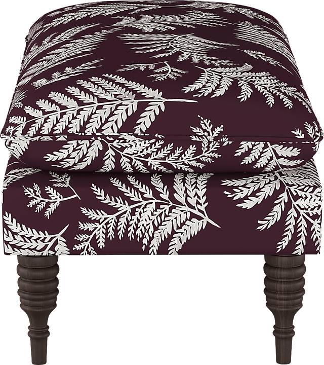 Acacio Plum Accent Bench - Thumbnail - Image 3