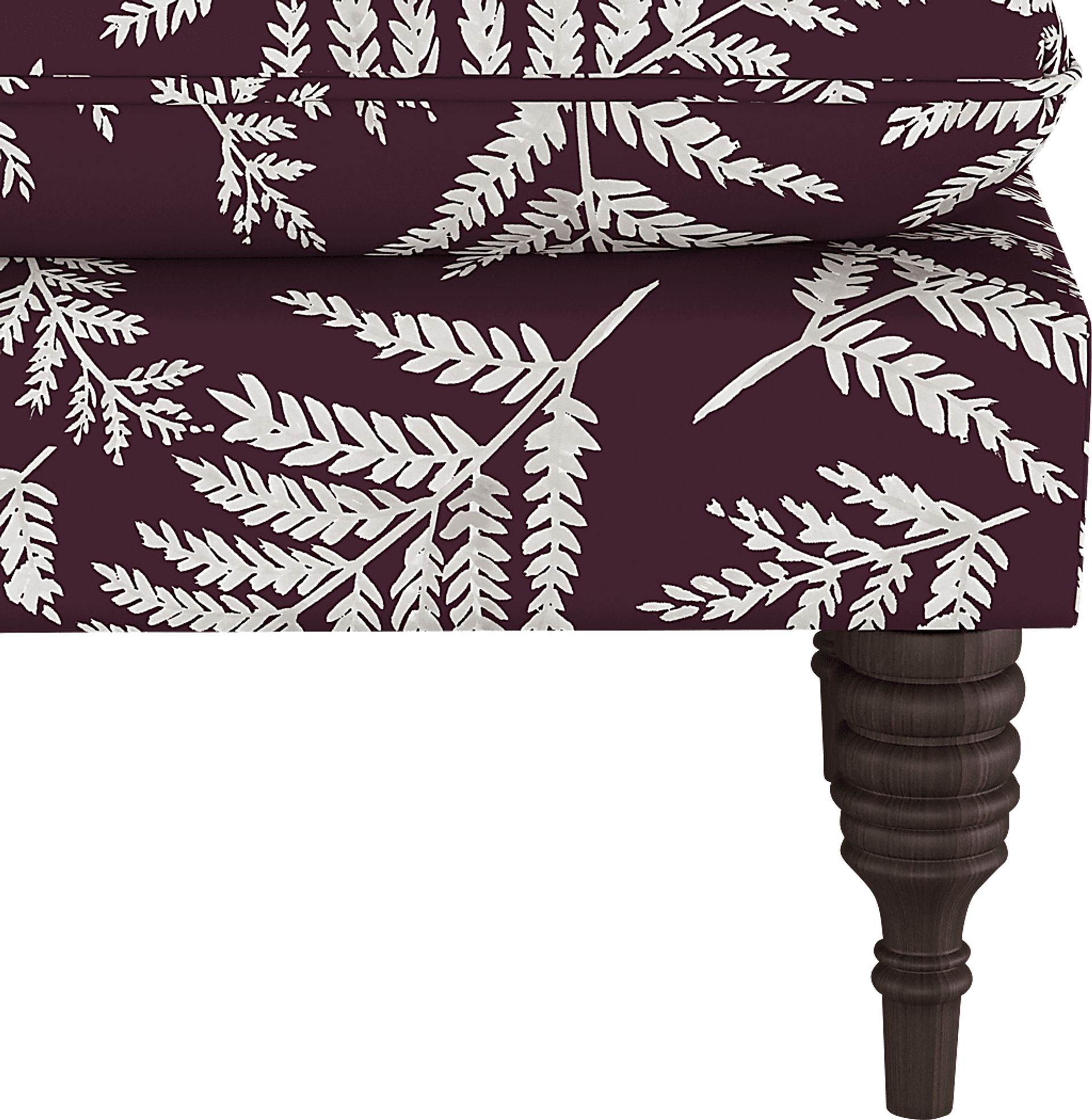 Acacio Plum Accent Bench - Image 4