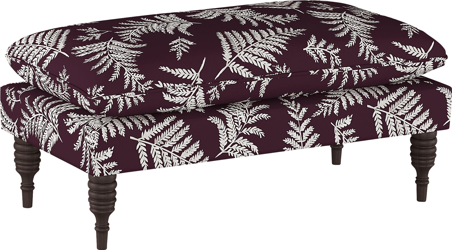 Acacio Plum Accent Bench - Image 1