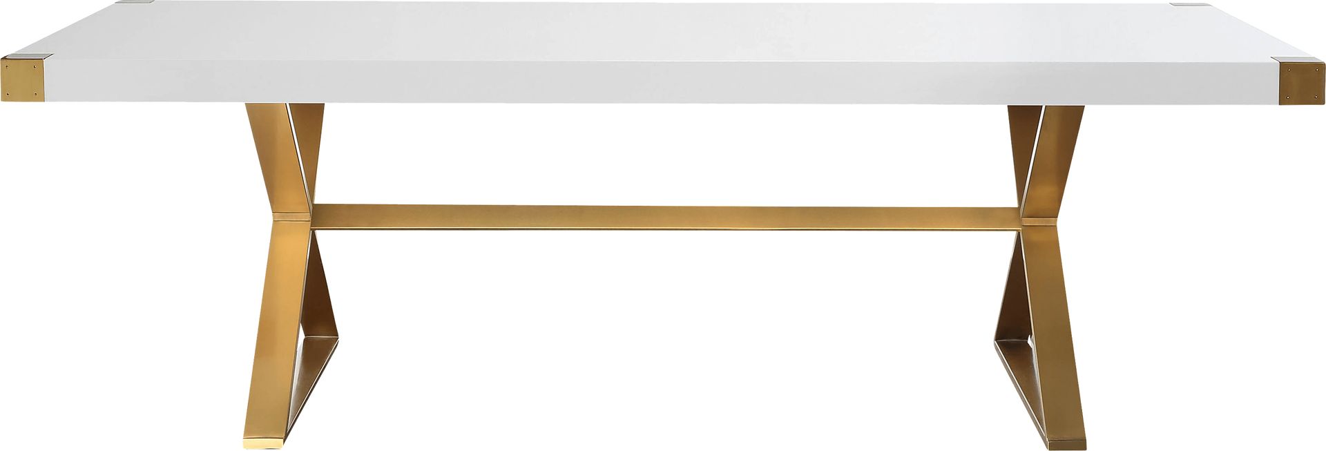Acadamie White Dining Table - Image 3