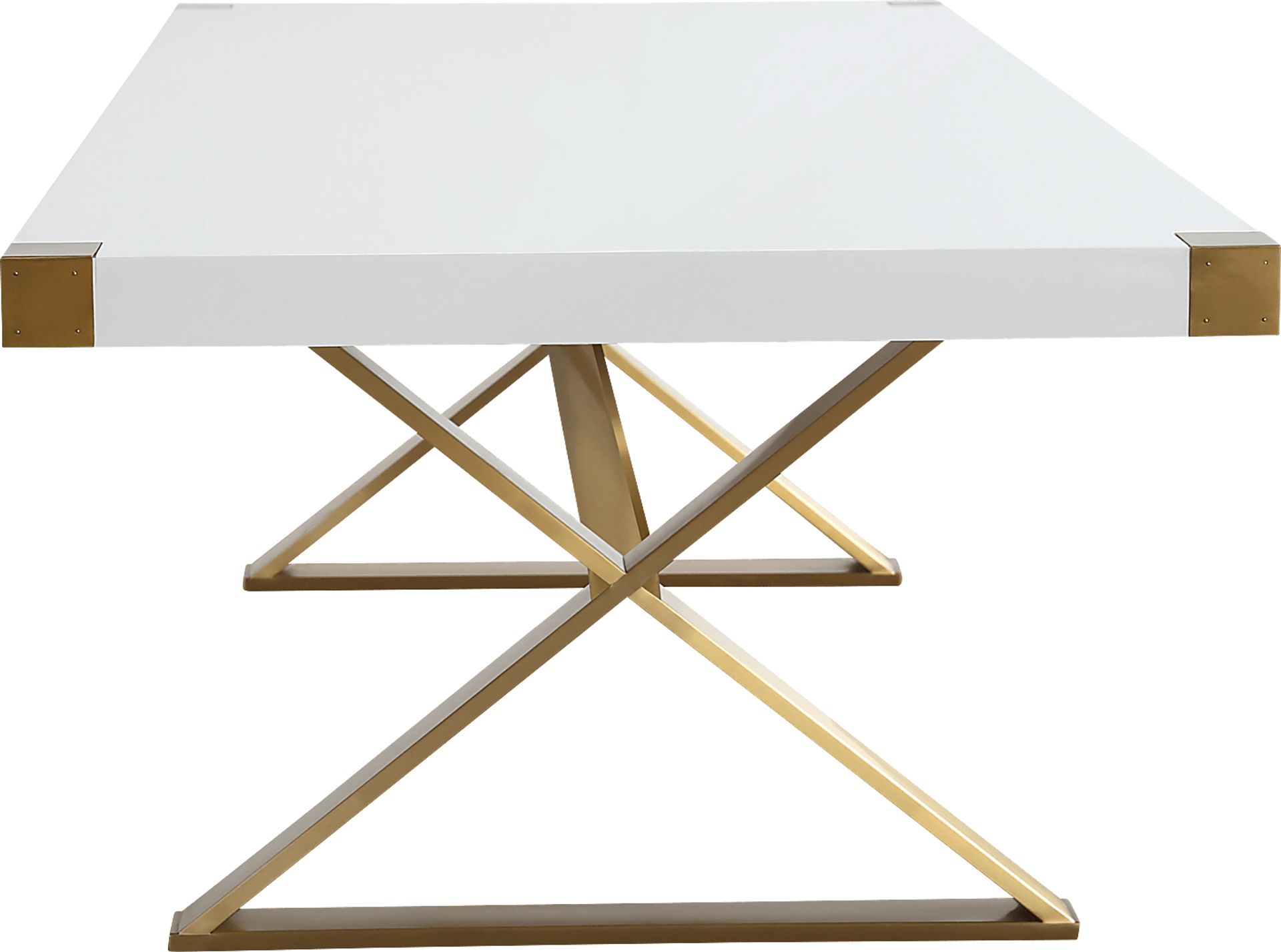 Acadamie White Dining Table - Image 4