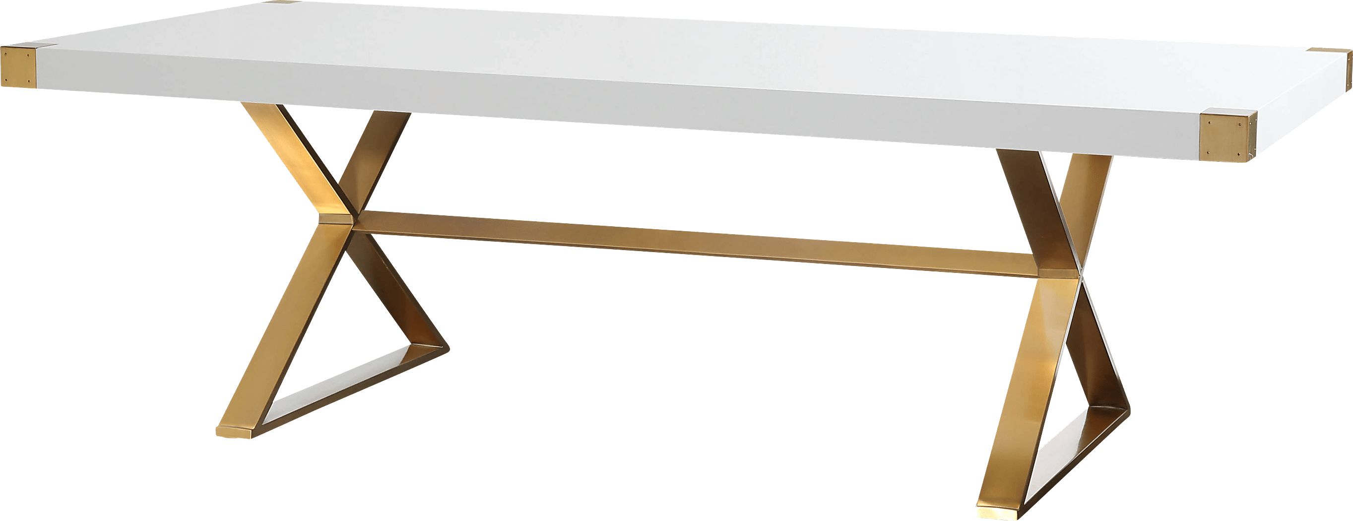 Acadamie White Dining Table