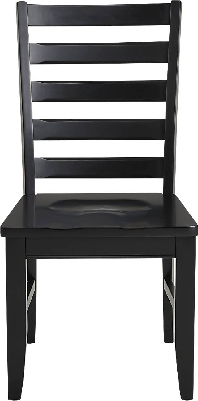 Acadia Hills Black Side Chair - Thumbnail - Image 2