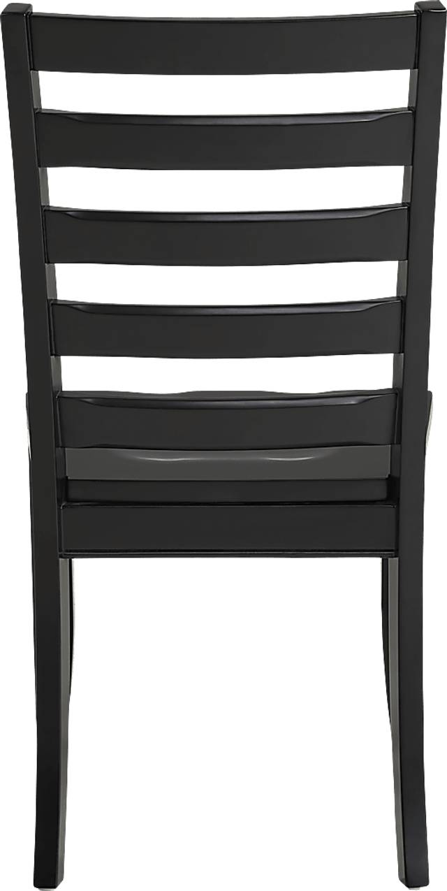 Acadia Hills Black Side Chair - Thumbnail - Image 3